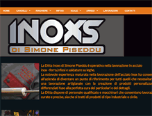 Tablet Screenshot of inoxspiseddu.com
